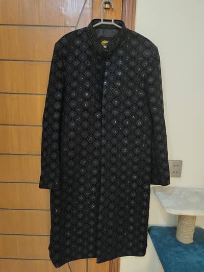 Black Sherwani