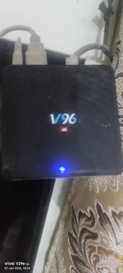 tv box v96 4/16 original box hai local nahi hai only 2 month used 0