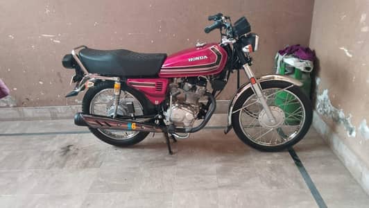 New bike 25 model 125 double Saman  2lac 55