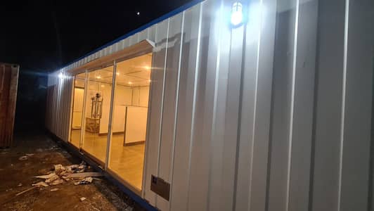 cafe container office container portacabin prefab structure guard room