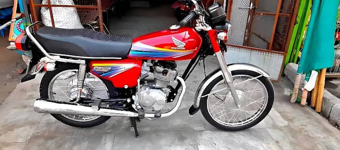 Honda 125cc bike call number:03460423873