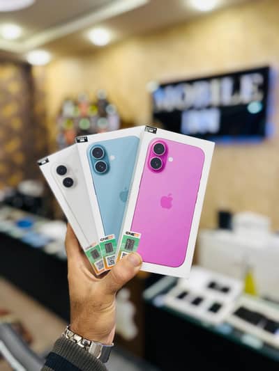 Brand New Box Pack Apple Iphone 16 128GB PTA Approved GNEXT Warranty