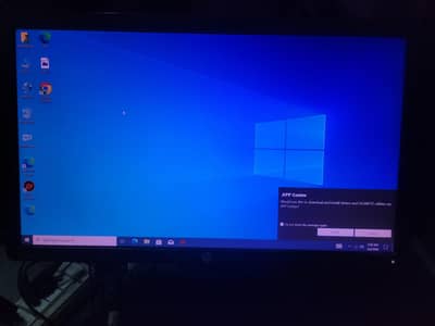 24 inches lcd hp clear All ok