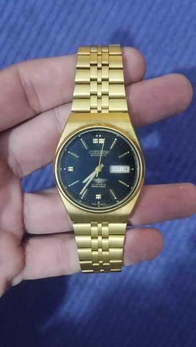 Citizen Automatic 21 Jewels Metal Band Men Watch