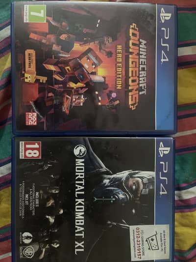 Minecraft DUNGEONS & Mortal combat XL