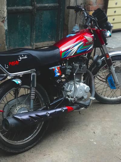 Honda CG 125 Argent sale contact me 0329-6616772