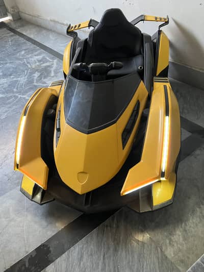Kids Electric Car (Single Seater) | LED | Music | Excellent Condition