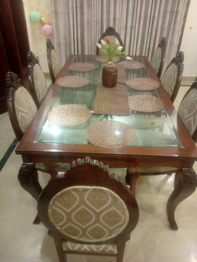 Dining Table set for sale (8 seater)
