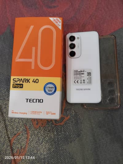 Tecno spark 40 pro plus almost new 11/10 month warranty No 0 fault