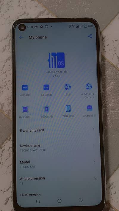 Tecno spark go on good condition