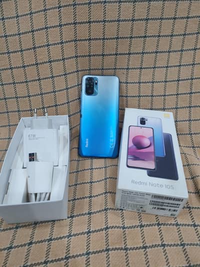 redmi note 10s 8+8/128 complete box