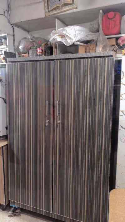 New Double Door Wooden Safe with Locker – Strong & Stylish