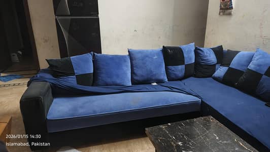 L shape sofa
