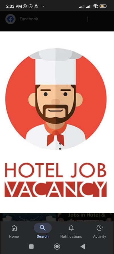 Guest house cleaner job available in pechs