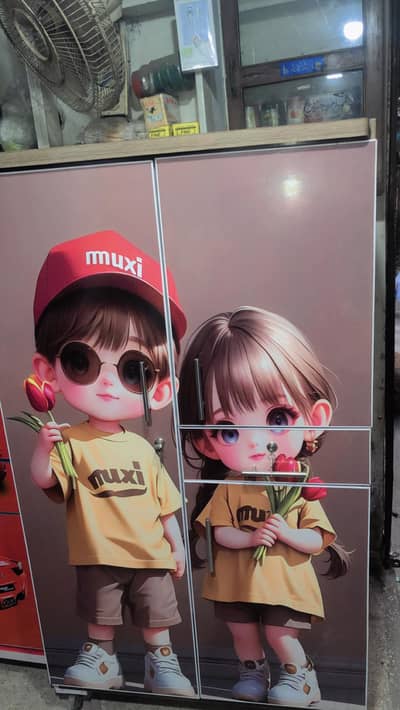 New Double Door Wooden Safe with Locker – Strong & Stylish Not used