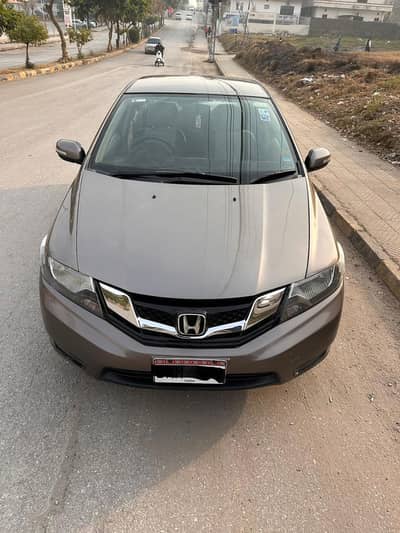 city good condition but  light shower