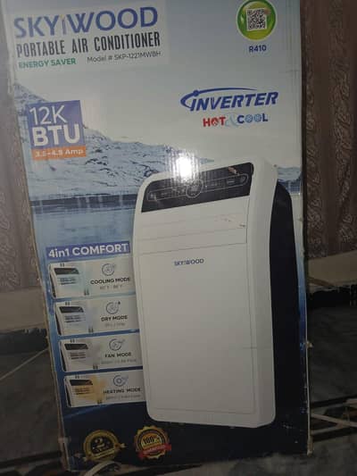 Skywood 12,000 BTU Portable AC | Inverter  | Hot and cold |