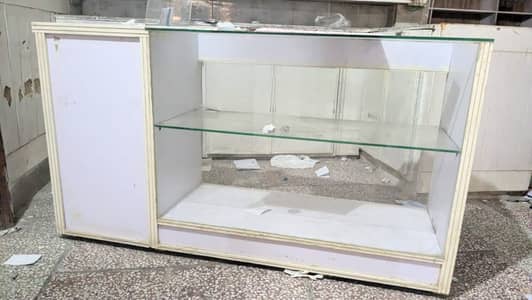 Shop Glass Display Counter Table (20,000 PKR)
