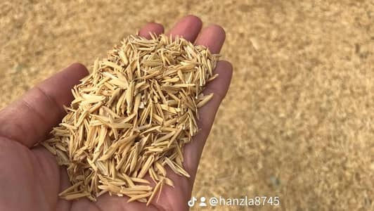 70rs /kg husk چاول کا چھلکا