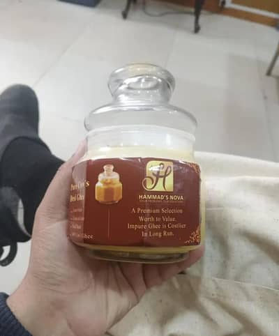 100 percent pure cow's milk Desi ghee. Koyi milawat nhi. test karwao