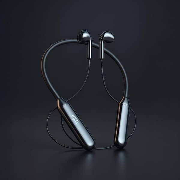 S21 Neckband TWS (True Wireless Stereo) Bluetooth Handsfree Earphones Headset (Connect With All Bluetooth Devices).