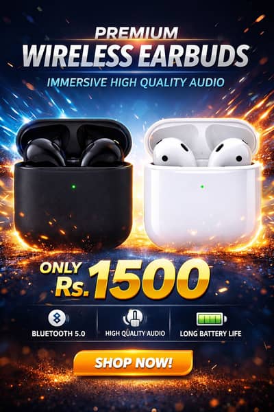 Immersive High quality earbuds