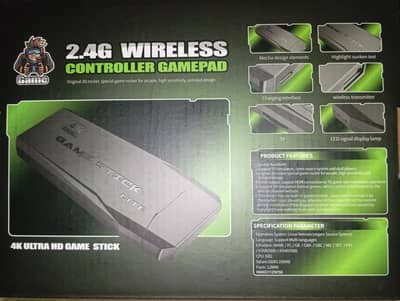 2.4G wireless controller gamepad game stick just plug and play