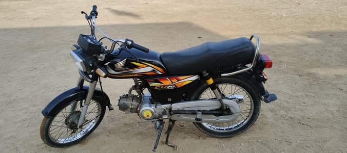 Honda CD model 22 Karachi number. All documents complete Engine ok