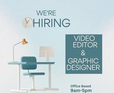 Video Editor & Graphic Designer