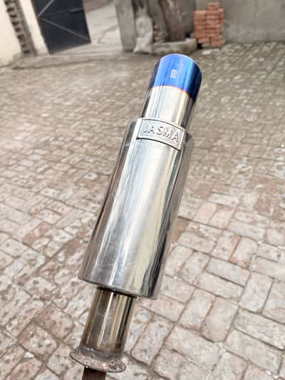 Hks exhaust with bent best for 70 and 125 and carss