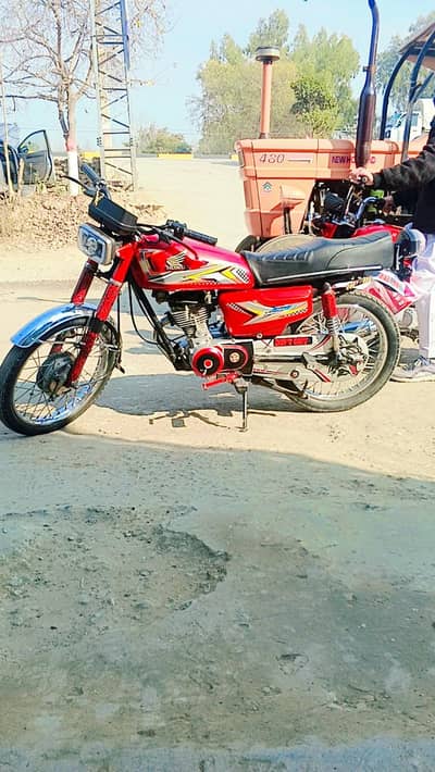 Honda 125 bike for sale lush condition used bike