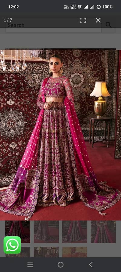 Afrozeh ready to wear Lehnga choli