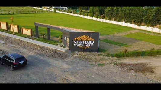 10 Marla Beautiful Plot For Sale In Merryland Housing Scheme