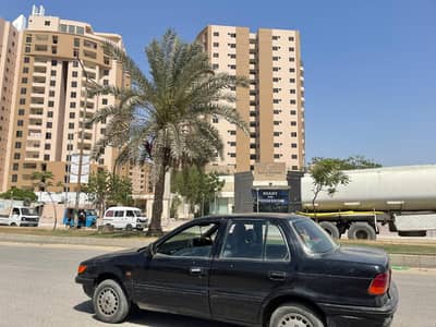 2 Bd Dd Flat for Rent in Luxury Apartment of Burj ul Harmain Near Rim Jim Tower