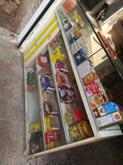 showcase double big size counter 12mm gills counter lassani wood