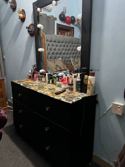 Beautiful black dressing table