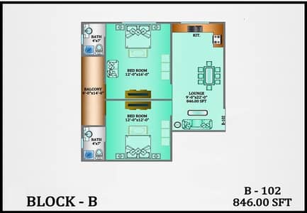 Centrally Located Flat For sale In Upper Gizri Available