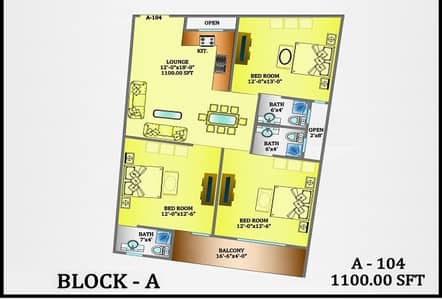 Flat In Upper Gizri For sale
