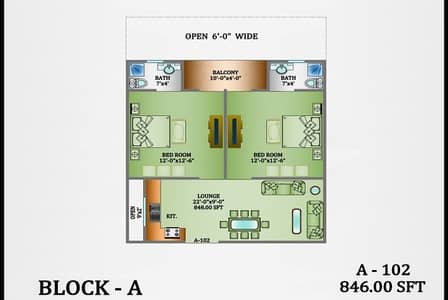 Flat For sale Situated In Upper Gizri