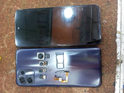 motorola edge 20 lite original pannal ring k sath + body+cameray+strep