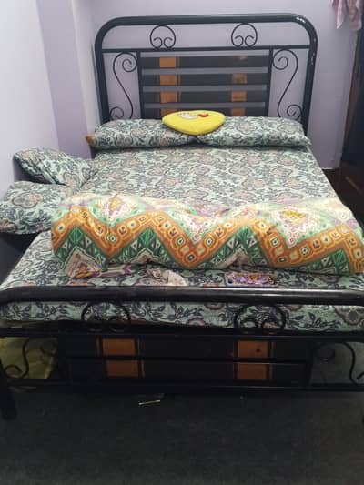 Double Iron Bed