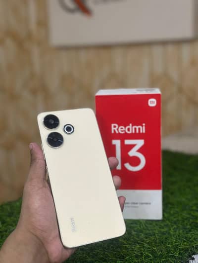 Redmi 13 8gb Ram 128gb Storage With Box & Original Charger