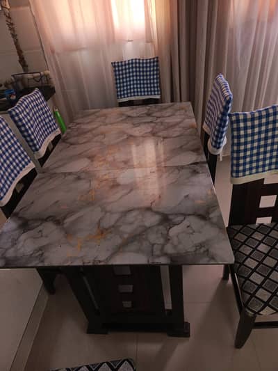 Dinning table with 6chairs