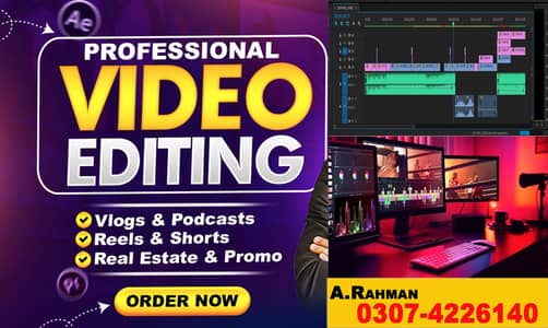I will edit your videos professionally
