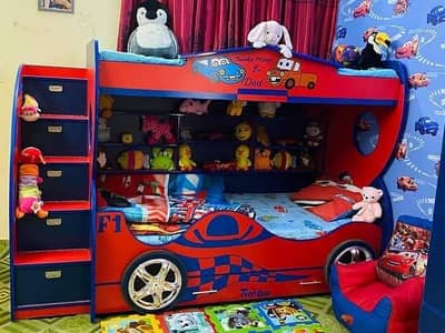Bunk bed /kids bed /car bed