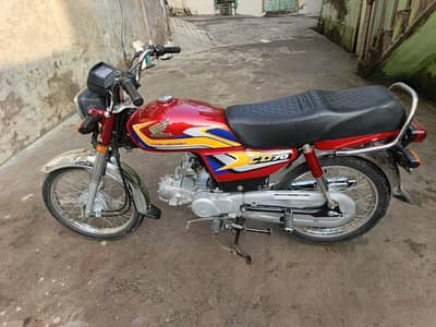 HONDA CD 70 2025 Punjab REG FIRST OWNER