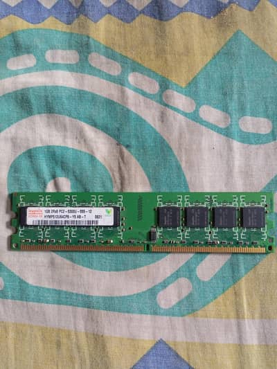1GB DDR2 Desktop RAM Hynix – 100% Working