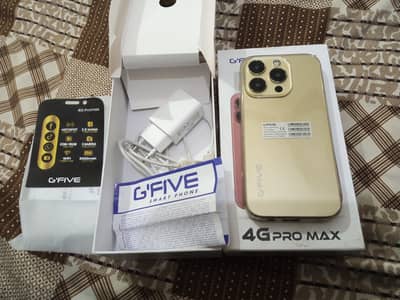 Gfive 4G pro Max  2gb 16gb with full box accessories