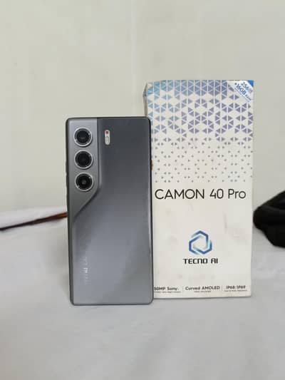Tecno Camon 40pro (8+8/256) G100 ,,,,03221781446