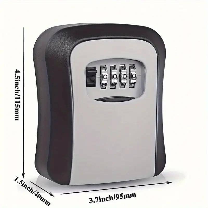 Smart Key Lock Box | Strong Alloy | Resettable Code 1